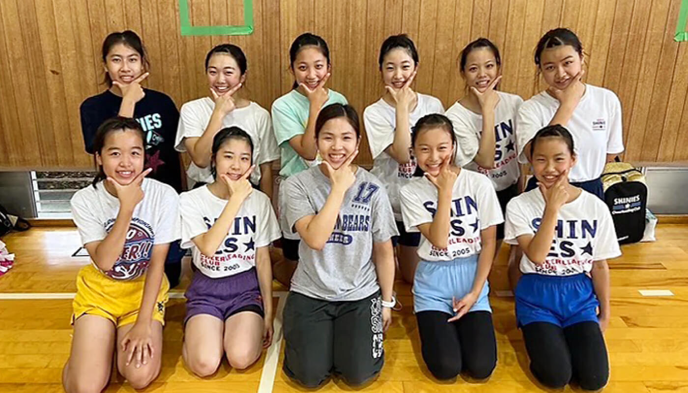 Shinies チアリーディングウェアセット こだわりのチームグッズ紹介ー三鷹Shinysさんの衣装紹介ー